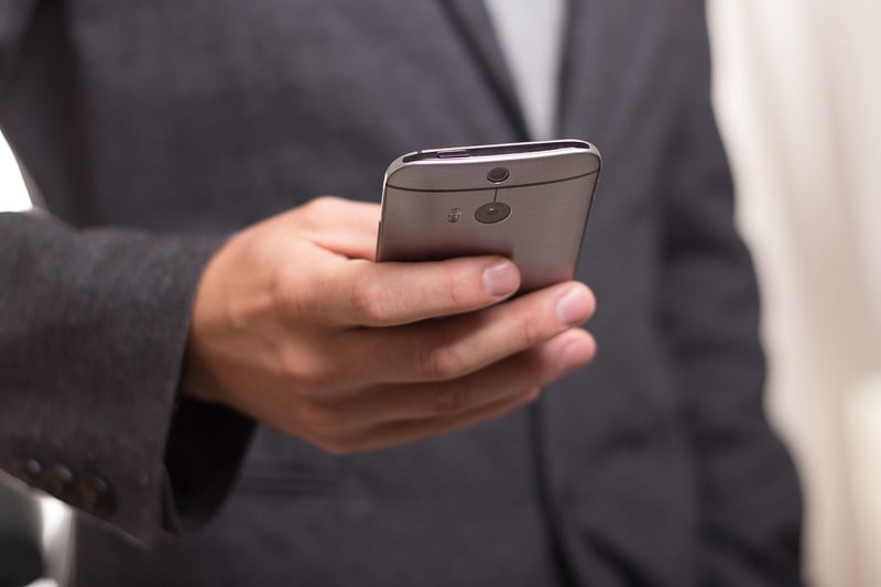 Businessman with Smartphone